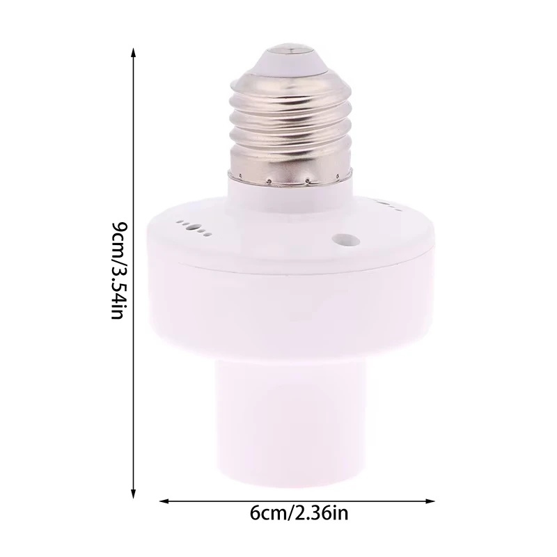 AC85-265V Radar Sensor E27 Socket Smart Light Bulbs Adapter Lamp Holder Base Kitchen Bedroom Light Switch