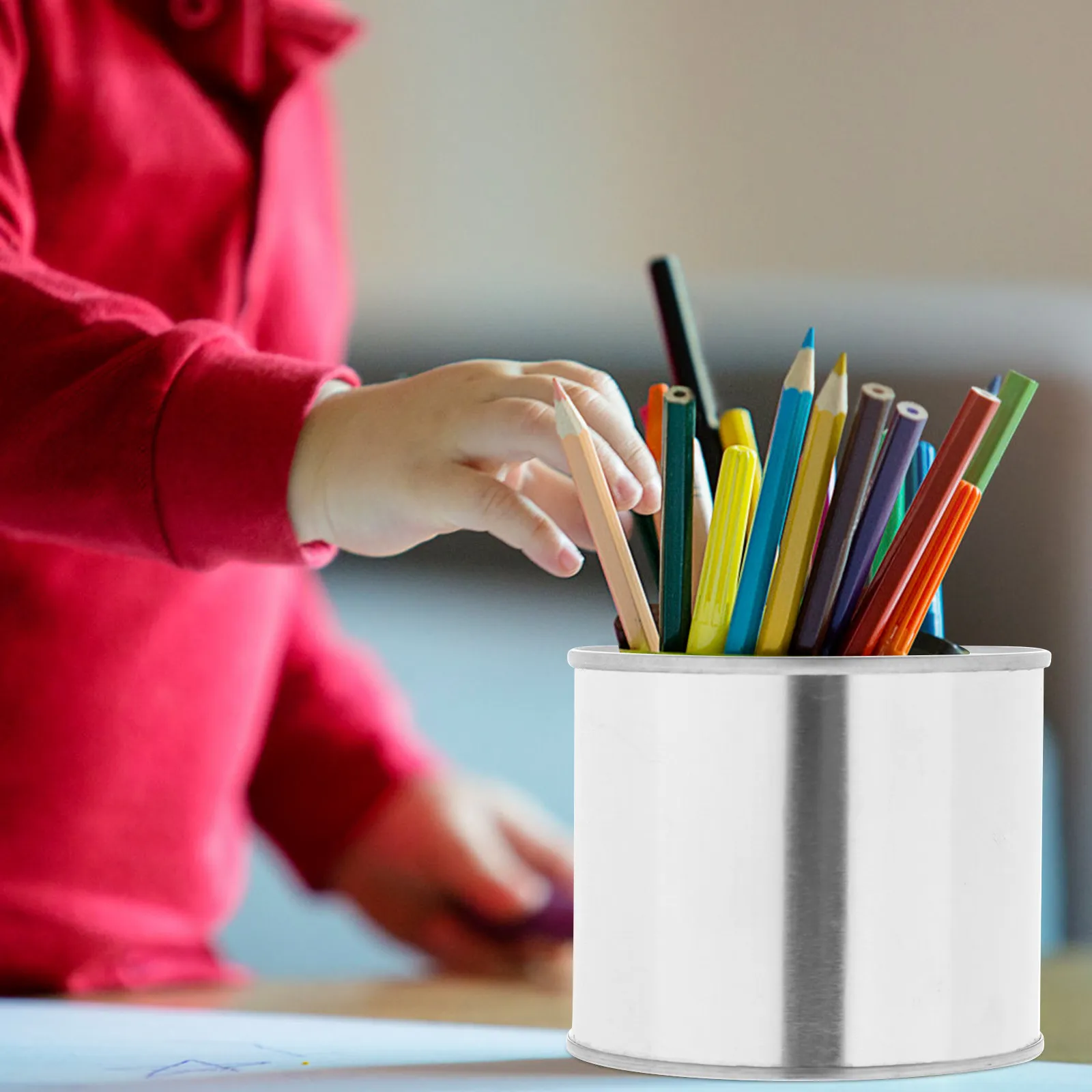 8Pcs Paint Can Iron Storage Cans 0.3L Sturdy Round Metal Ink Containers Portable for Paint Mixing Home Factory Use