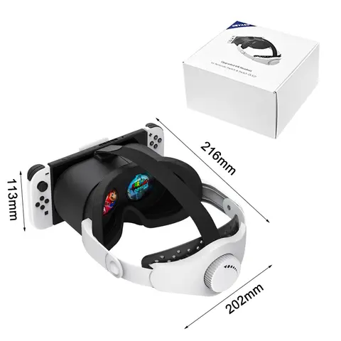 निंटेंडो स्विच के लिए लैबो वीआर ग्लास वर्चुअल रियलिटी मूवीज़ स्विच गेम वीआर हेडसेट ग्लास निंटेंडो स्विच ओएलईडी एक्सेसरीज़ के लिए 6 best sales वीआर निन्टेंडो स्विच - №6