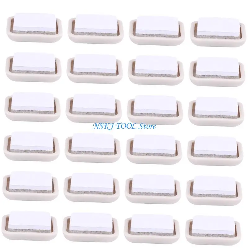 L8RC 24pcs Silents Sturdy Table Leg Pad Floor Protectors for Home and Office Use