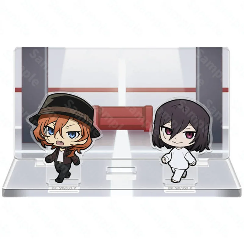 أنيمي الكلاب الأجهزة الطرفية تأتي معي دازاي أوسامو الاكريليك حامل Q إيدوغاوا رامبو تمثال ناكاجيما أتسوشي سلاسل المفاتيح الصغيرة لعب الأولاد