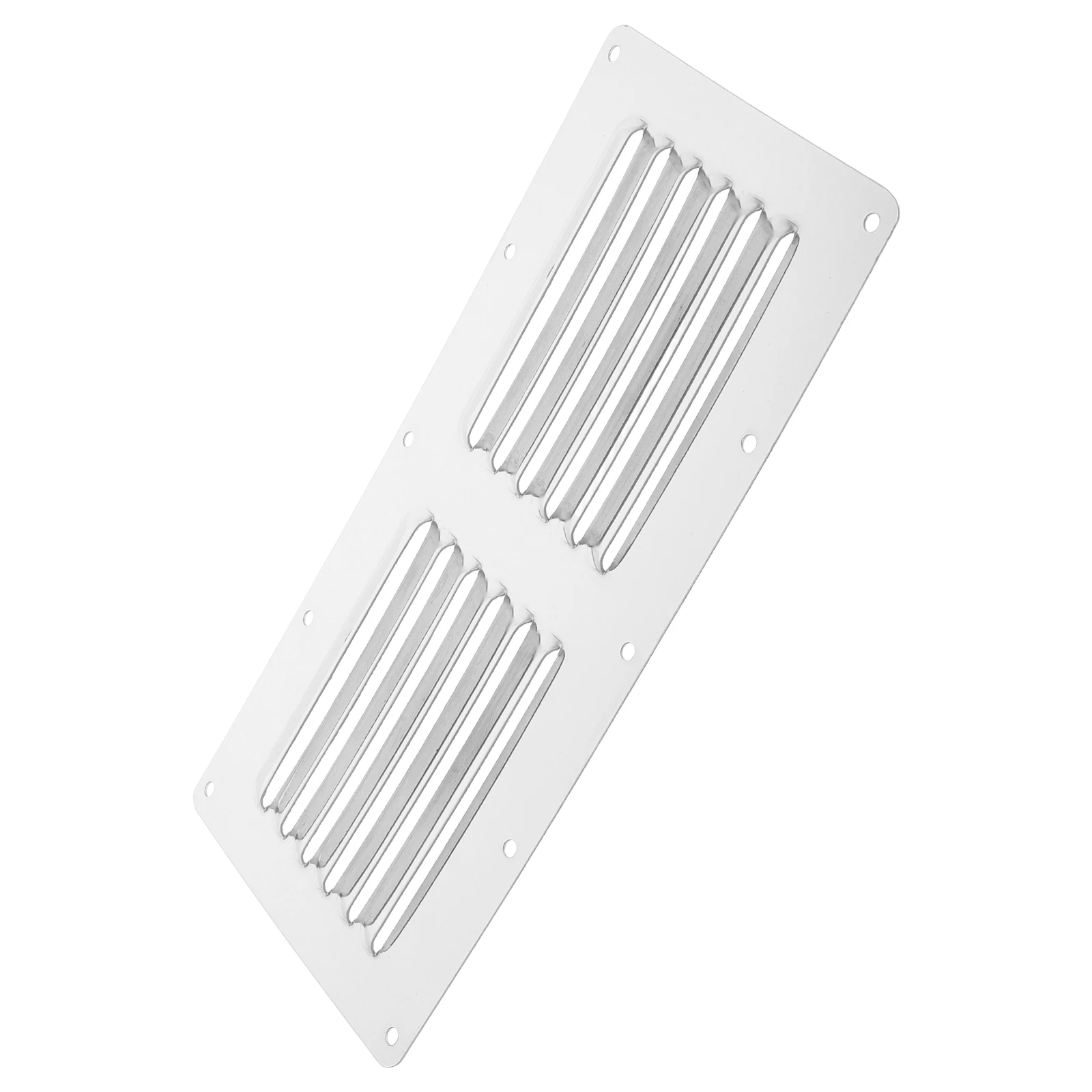 

Stainless Steel Ventilation Cover Fire Pit Grill Plate Wall Vents Air Outlet Smoke Exhaust Outdoor Kitchen Vent Panel Rectangle