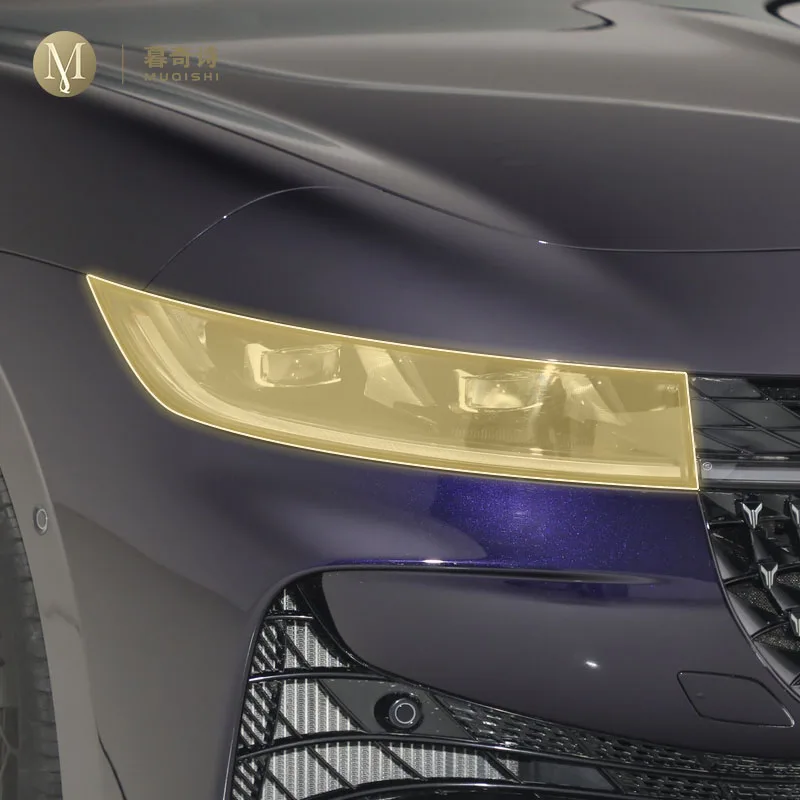 

MUQSHI предварительно вырезанные автомобильные внешние фары PPF прозрачная защитная пленка ТПУ устойчивая к царапинам пленка для DFM Voyah Free 2024