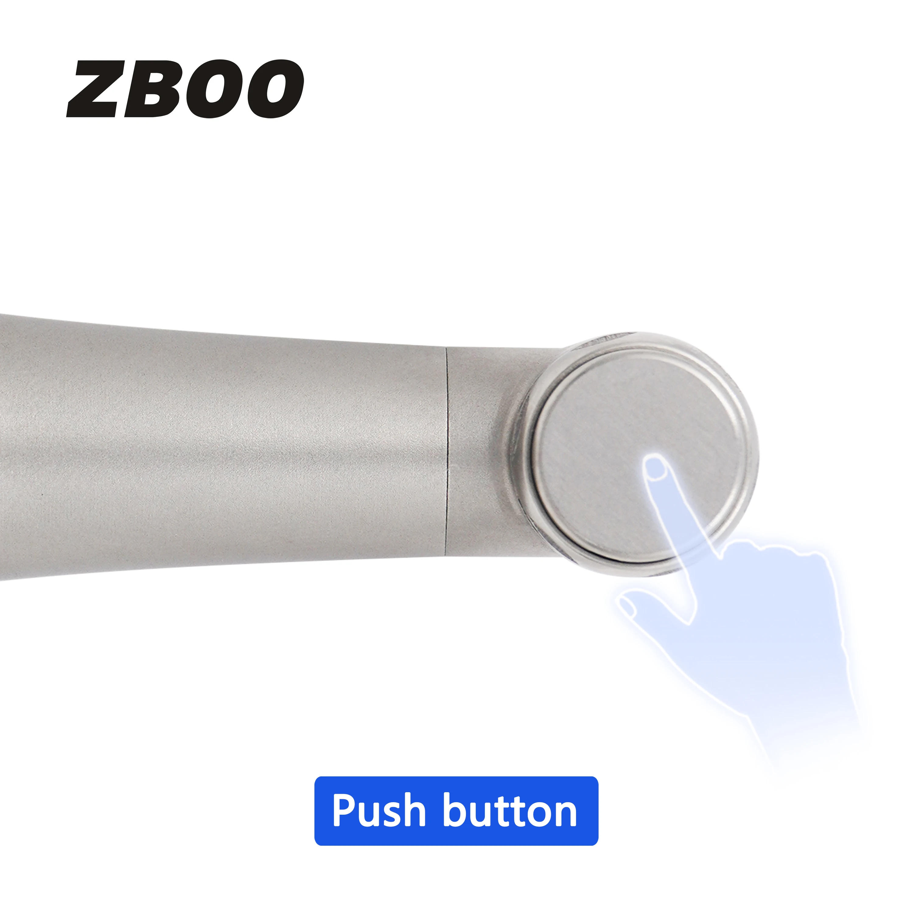 Z25L Dental Elektrischer Mikromotor Dentalhandstück 1:1 Direktantrieb Niedrige Geschwindigkeit Mit Optik Led Contra Angle 4 Wasser Blauer Ring