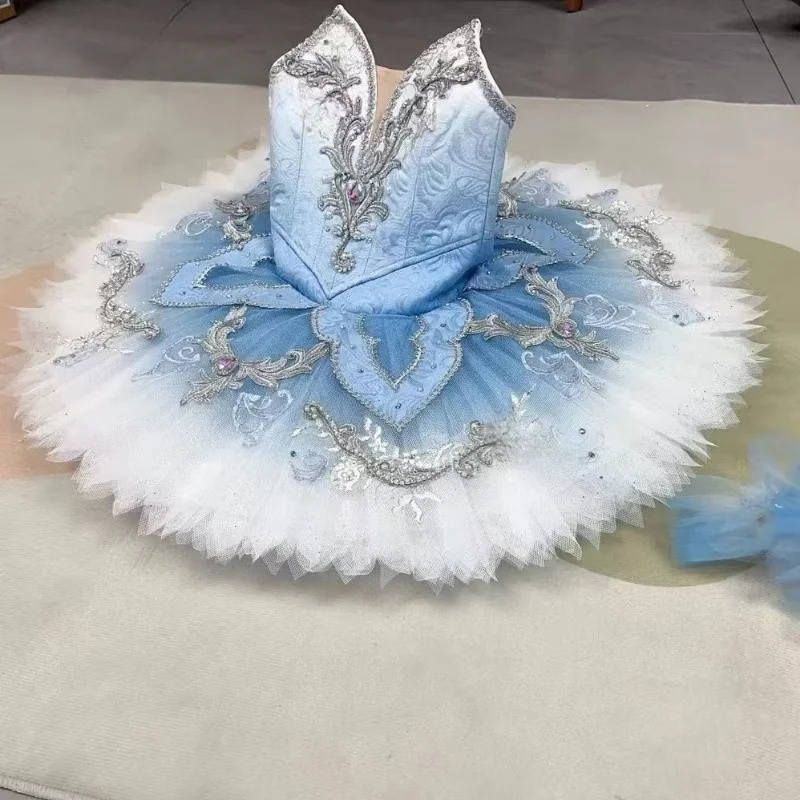 Silver Fairy Bluebird Bela Adormecida Paquita Ramonda Vestido Tutu Variado Desempenho Tutu Personalizado