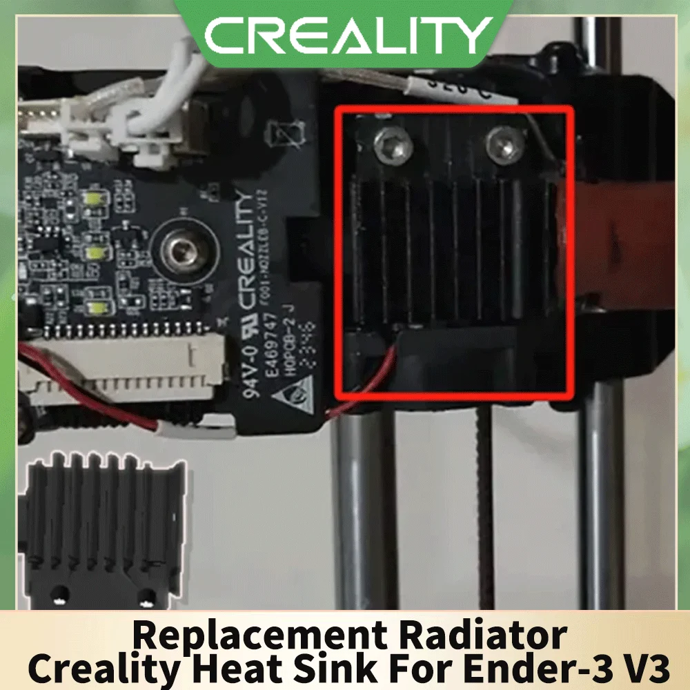 

Creality оригинальный радиатор Ender-3 V3, аксессуары для 3D-принтеров, сменный радиатор, детали для 3D-печати