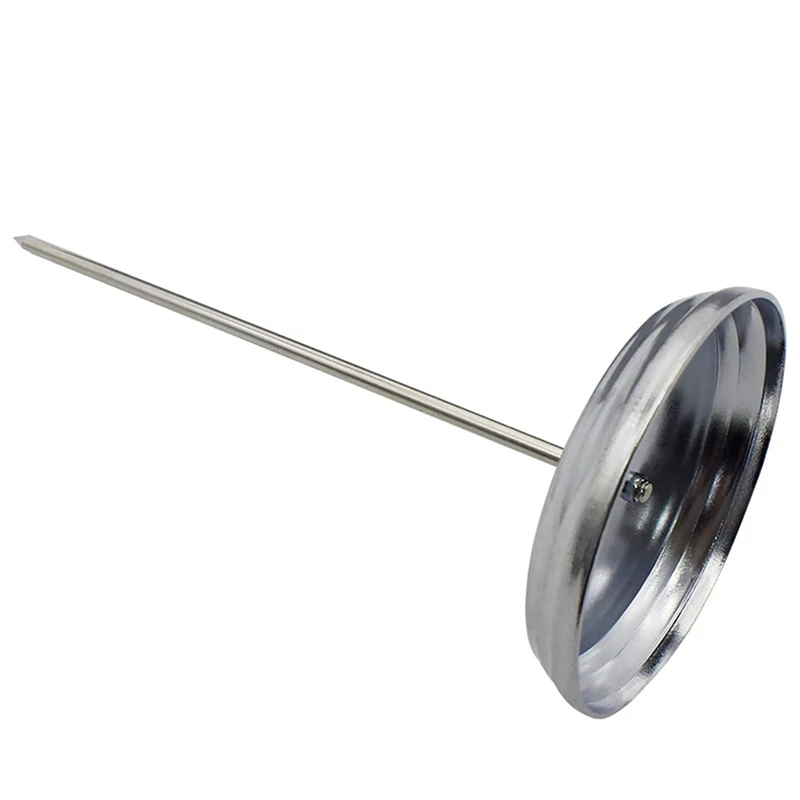 Restaurant Receipt Holder,Receipt Holder Spike, Check Spindle, 3 Inch Round Base, Desk Straight Rod 5.6 Inch Long 2Pack