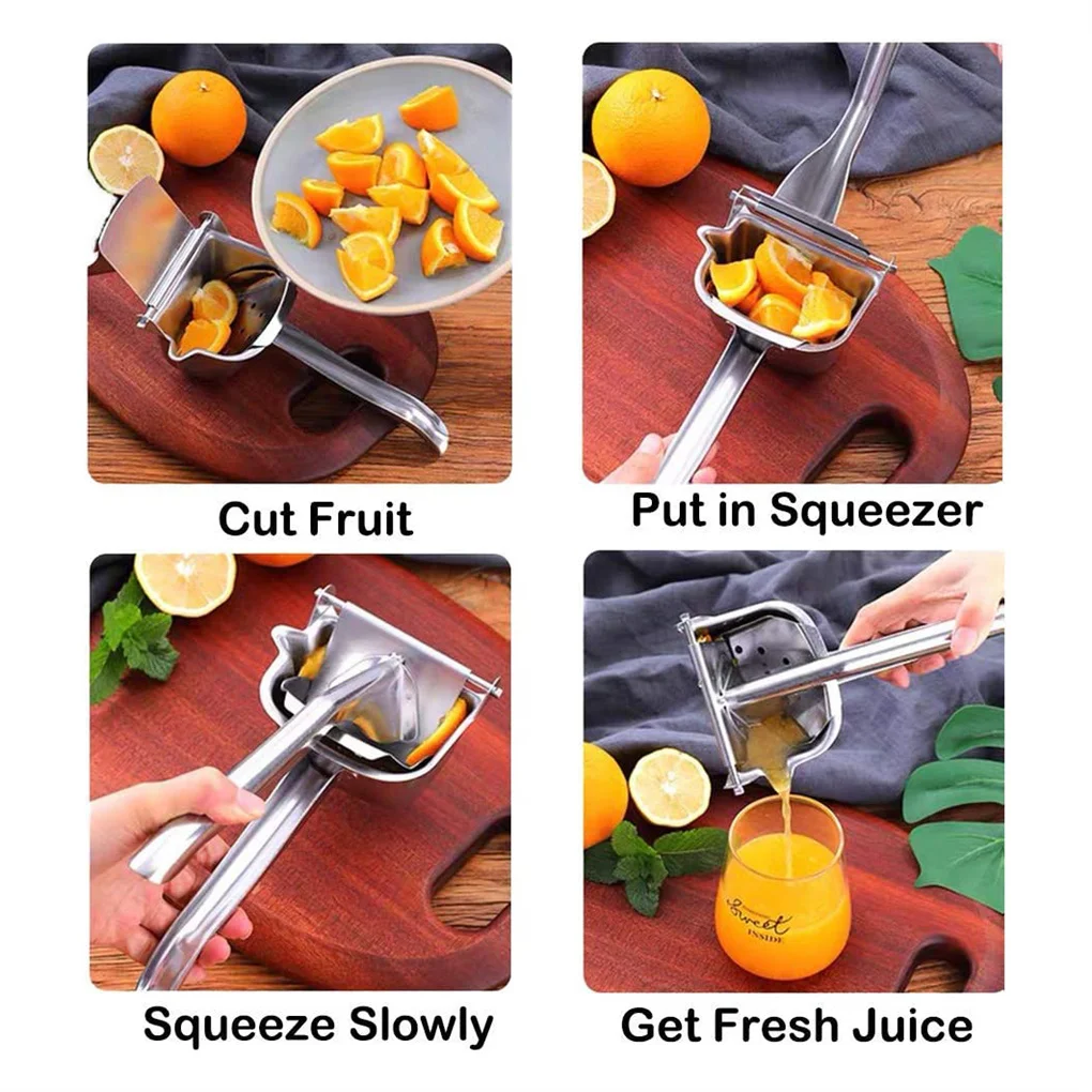 

Manual Fruits Juicer Press Squeezer Extractor Lemon Gadget Kitchen