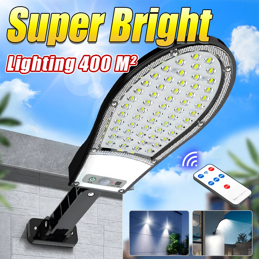 

Солнечный прожектор 30 Вт, 1200 мАч, с дистанционным управлением, уличный, водонепроницаемый IP65, для сада, виллы, улицы, с регулируемым углом наклона