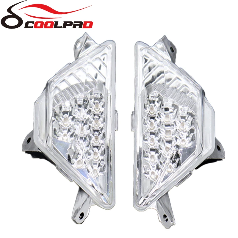 

Front LED Turn Signal Light Indicator Lamp for Kawasaki Ninja 300 650 ER6F ER 6F ER-6F ZX-6R ZX6R ZX 6R 636