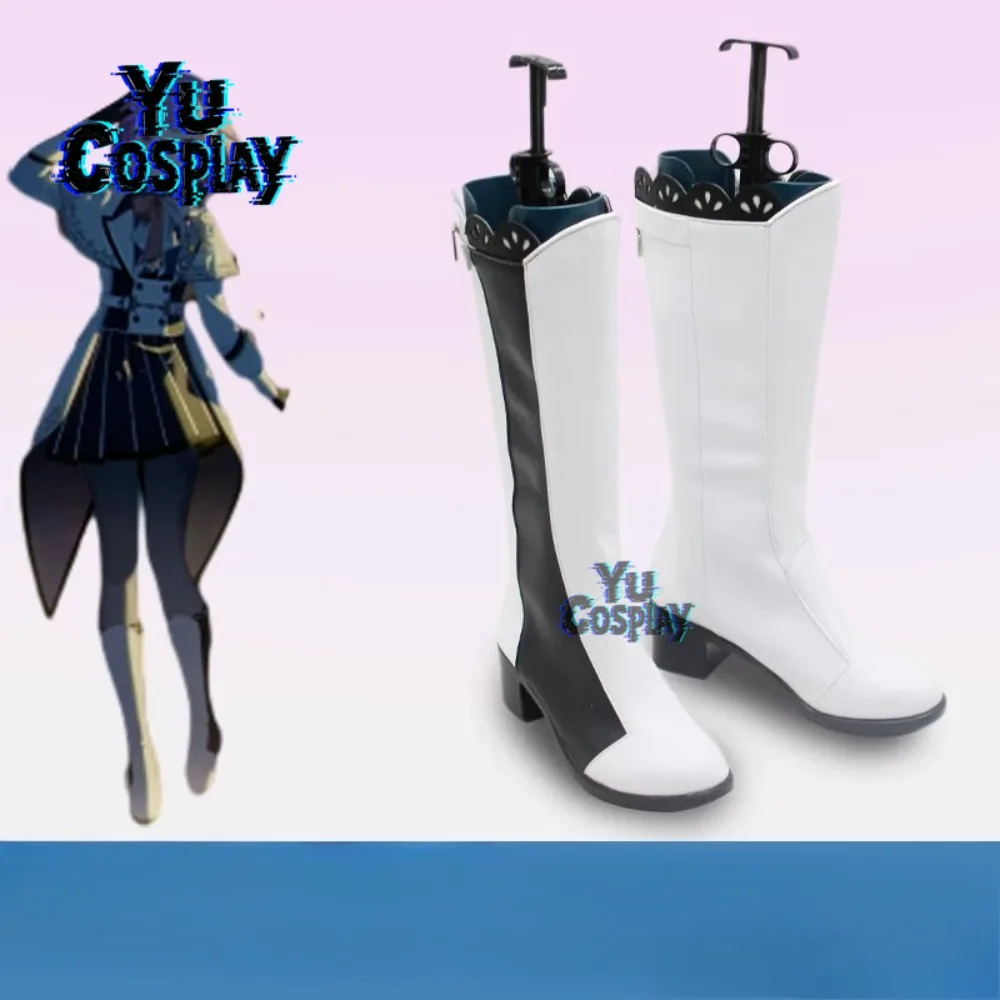 Anime Feng Xiaomeng Cosplay Shoes Custom Made for Summer Stage Shows and Colorful Music Festival Events