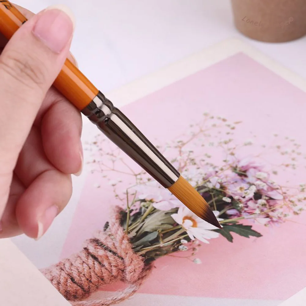 12-Piece Artist Paint Brush Set 6