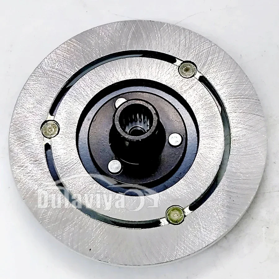 

Бесплатная доставка, магнитный электромагнитный шкив сцепления, ступица компрессора переменного тока для Ford Focus 2 1.4 1.6 Volvo C30 S40 V50 1,6 2,0