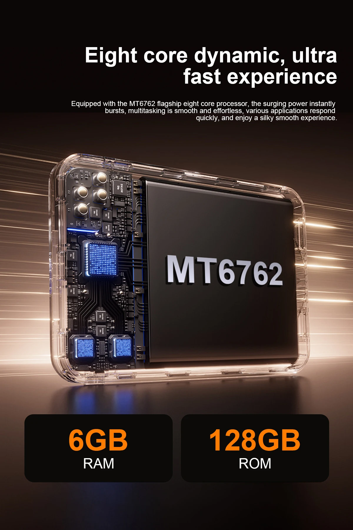 SERVO TANK500 4G Android Mini Rugged Smartphone 6GB+128GB 2 SIM Face Unlock 3.88 inch 3000mAh 13MP Camera Waterproof Smart Phone