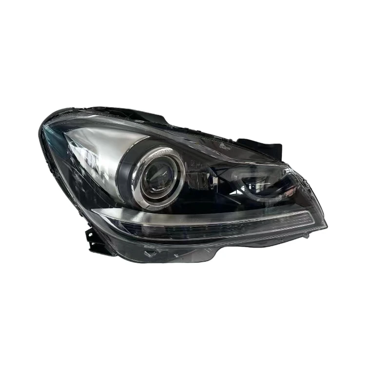 

2012 for Mercedes for Benz C-Class Headlights Luminous Diode Hernia Dazzling Black 6000k Color Fits Models C180 C260 C300 W204