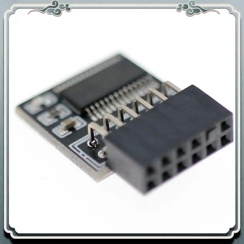 ABIJ-2X TPM 2.0 Modul Keamanan Enkripsi Kartu Jarak Jauh Modul LPC-12PIN untuk GIGABYTE 12PIN LPC TPM2.0 LPC 12 Pin