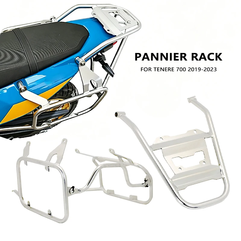 For Yamaha Tenere700 Tenere 700 t700 t7 xtz 700 2019-2023 Panniers Rack Frame Saddlebag Side Bracket Top Rear Case Box Rack