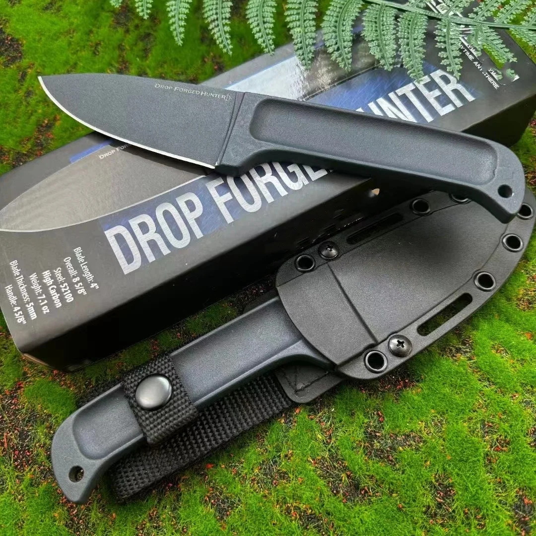 36MG- Integrated fixed blade outdoor camping mountaineering hunting knife Self-defense emergency rescue tool Sharp fruit knife