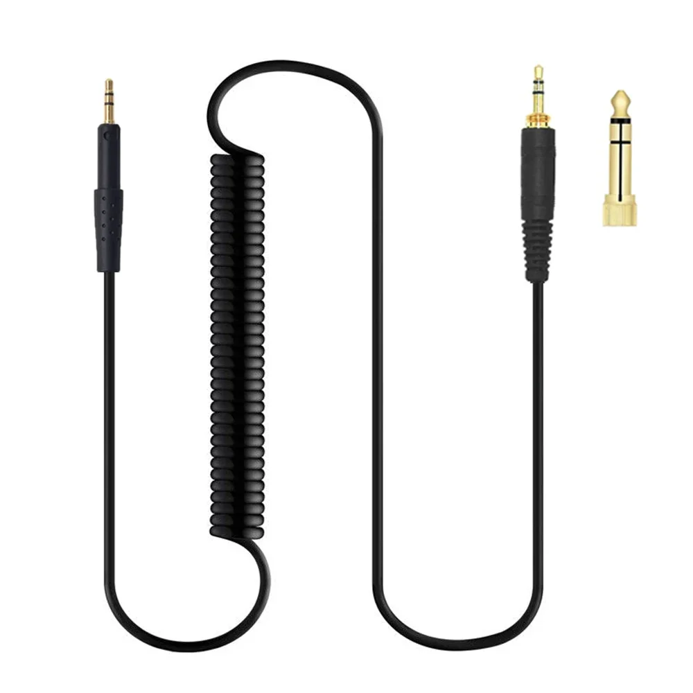 Сменный пружинный спиральный удлинитель кабеля OFC 6,35 мм для наушников Sennheiser Neumann NDH 20 30