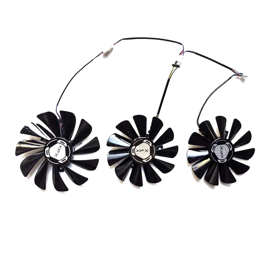 85mm 95mm 4Pin CF1010U12S RX5700 Cooler Fan, For XFX RX 5700 Radeon 5700 XT 5600XT Thicc III Graphics Card