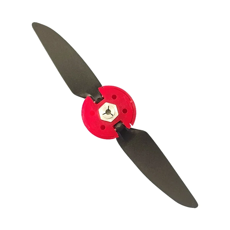 2 Sets 6x4 7.5x4 8x4.5 8x6 11x6 HY Folding Propeller With Spinner Cover Motor Shaft 2.3/3.0/3.17/4.0mm RC Plane Glider Drone