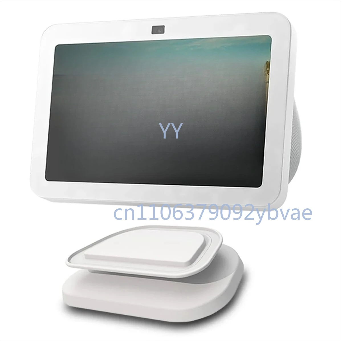 Adjustable Swivel Tilt Sale Stand for 8 Inch Smart Display Improve Viewing Angle White Accessories