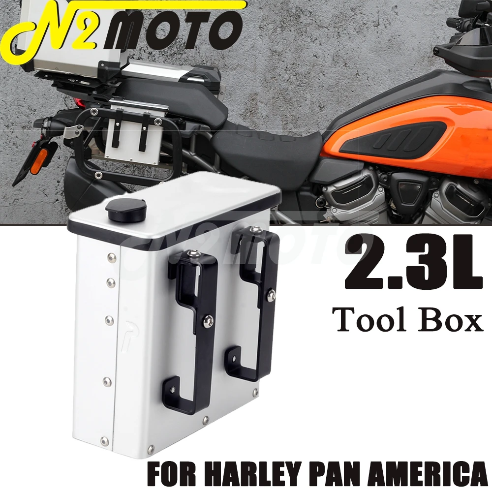 

For Harley Pan America 1250 1250S RA1250S RA1250 2021 2022 Motorcycyle 2.3L Side Right Luggage Storage Case Tool Box Accessories