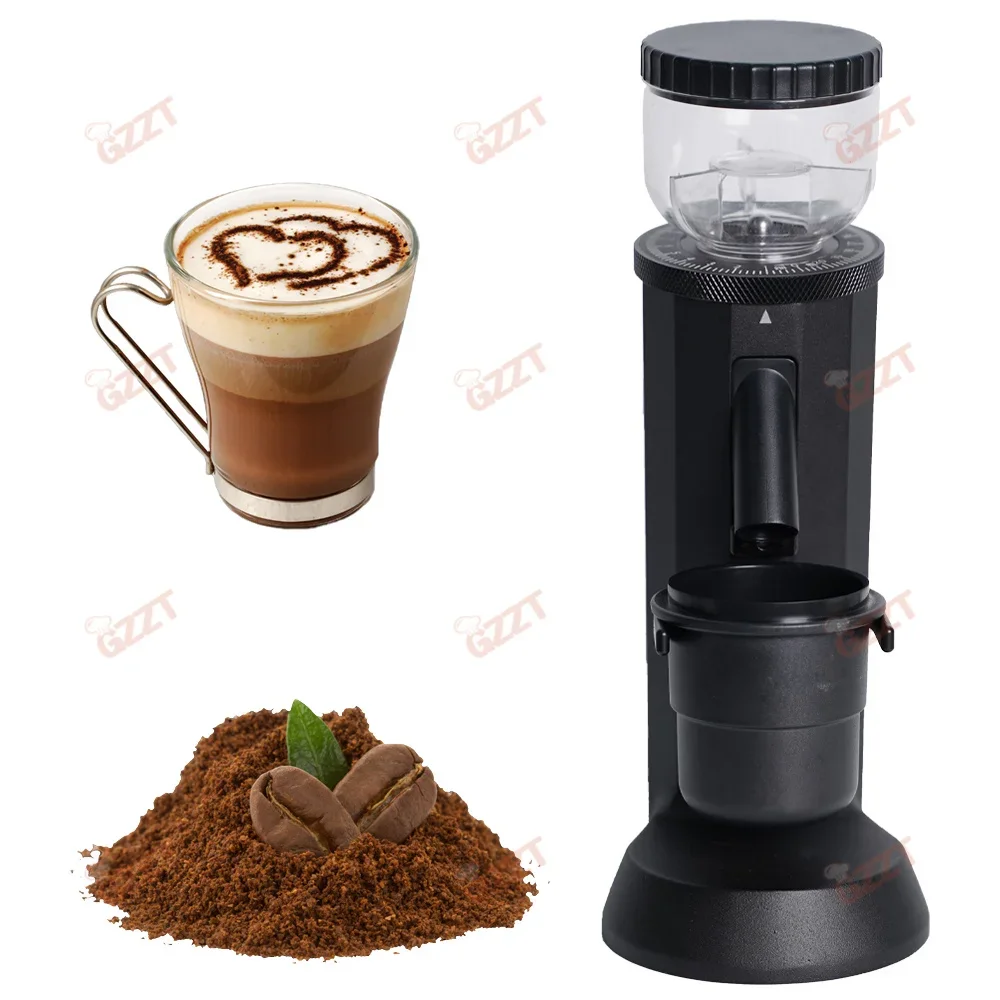 110V 220V Professional Coffee Grinder Coffee Bean Grinding 220RPM Low Speed Copper Motor Coffee Grinder Ce 40g Bean Hopper