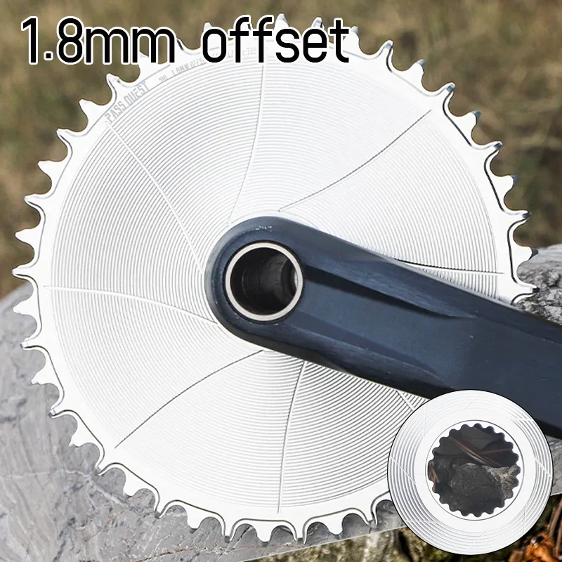 

Direct Mount Aero Chainring Silver Mtb Crown 40 42 44 46 48 Teeth Chainring 12 Speed 12v For Shimano M7100 M8100 M9100 Crankset