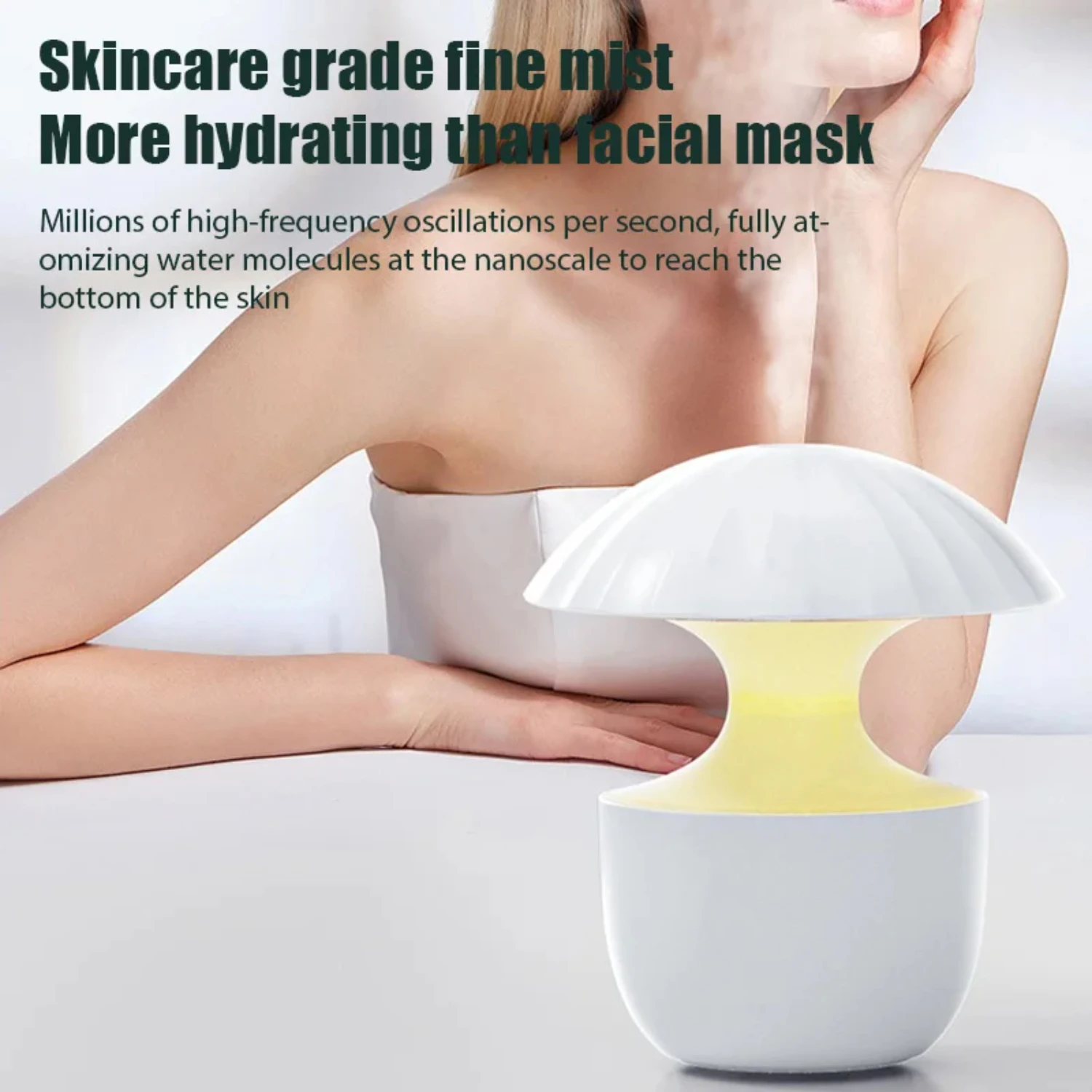 2024 USB Luftbefeuchter Ultraschall Kühlen Nebel Maker LED Nachtlicht Ätherisches Öl Aromatherapie Humificador Büro