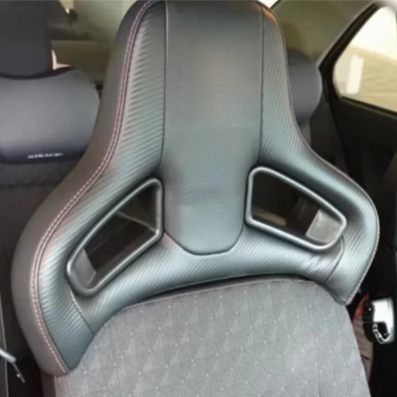 PVC Comfort Sport Seat Headrest Universal Plug-in High-quality Racing Seat Headrest Automobile Neck Pillow Interior Accessories