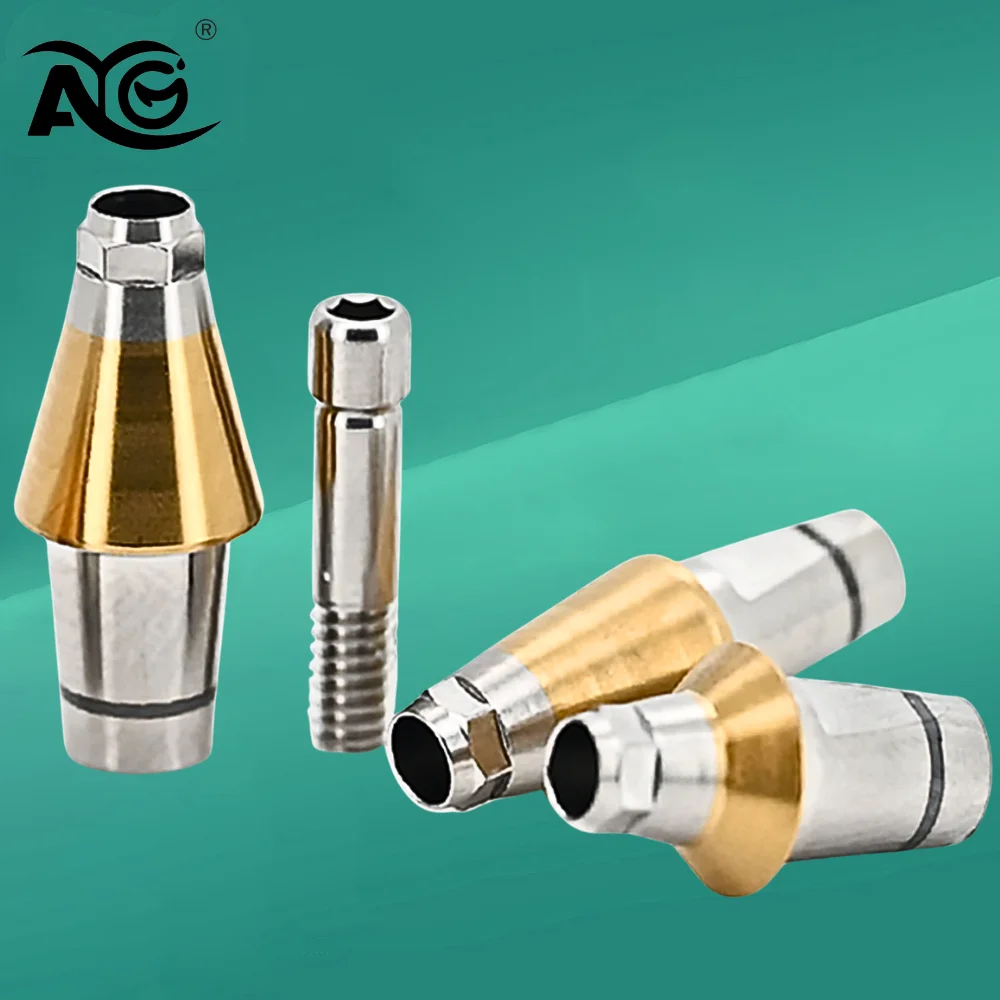 AG Dental Suitable for Repairing Temporary Pedestal Titanium Alloy with Dentium Finished Right Angle Screws
