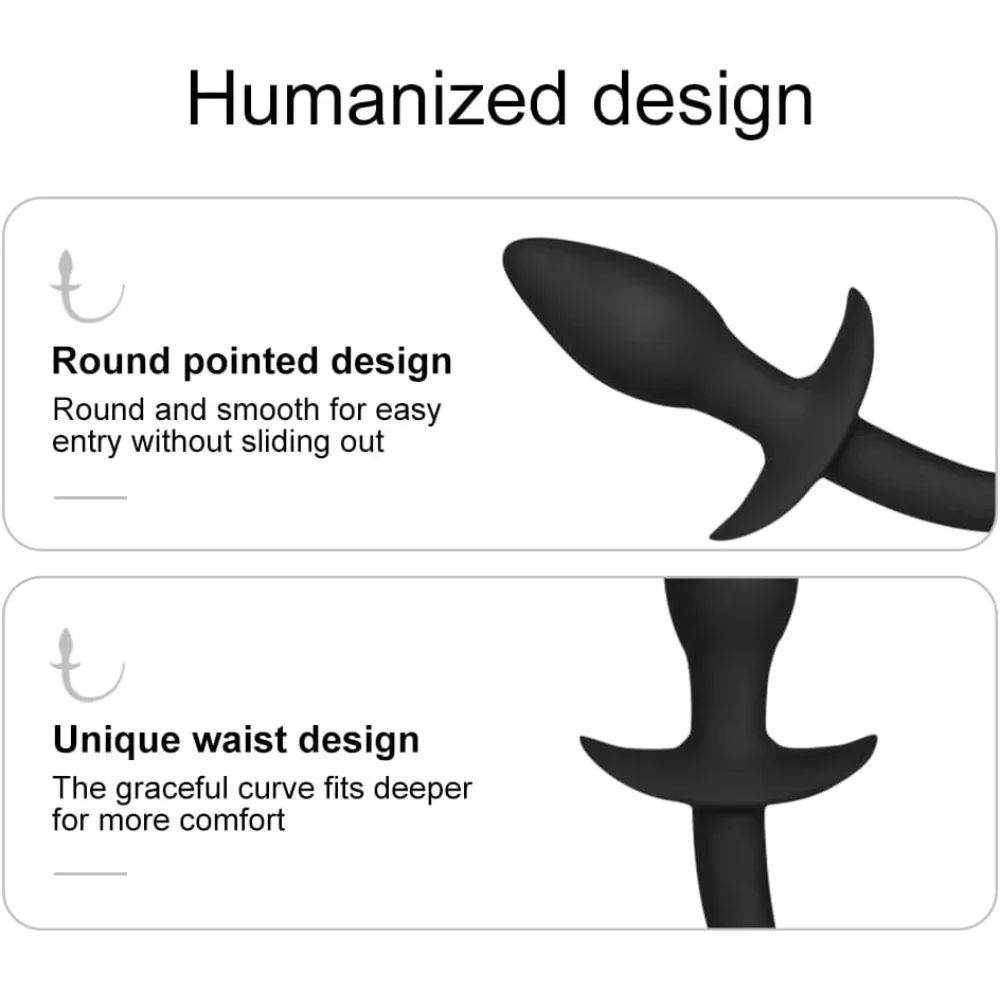Silikon Anal Butt Plug Hund Schwanz Frauen Penetration Vaginal Stimulator Prostata-massagegerät Erwachsene Sex Spielzeug für Homosexuell Lesben Paare