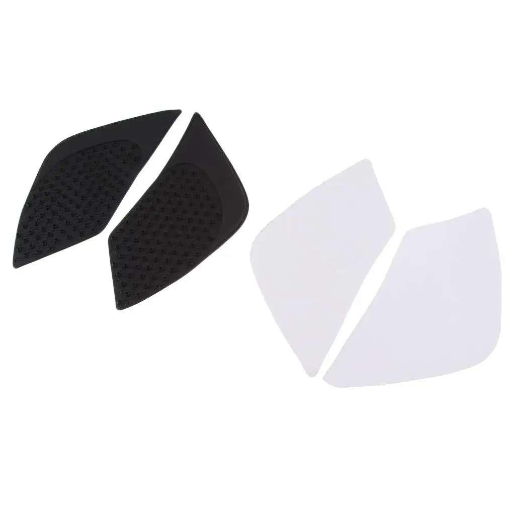 2 Sets Motorcycle Tank Traction Pads for R1200R 2015-2017, Rubber