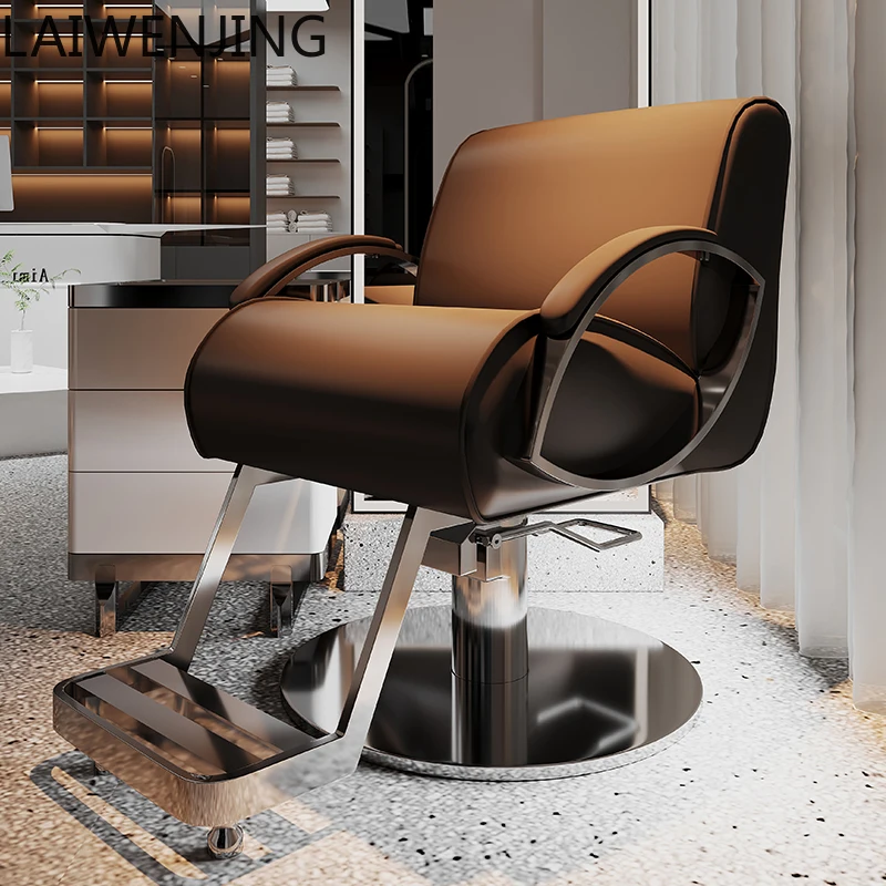 MJY High-End Salon Special Barber Shop Adjustable Haircut Chair Perm and Dye Chair