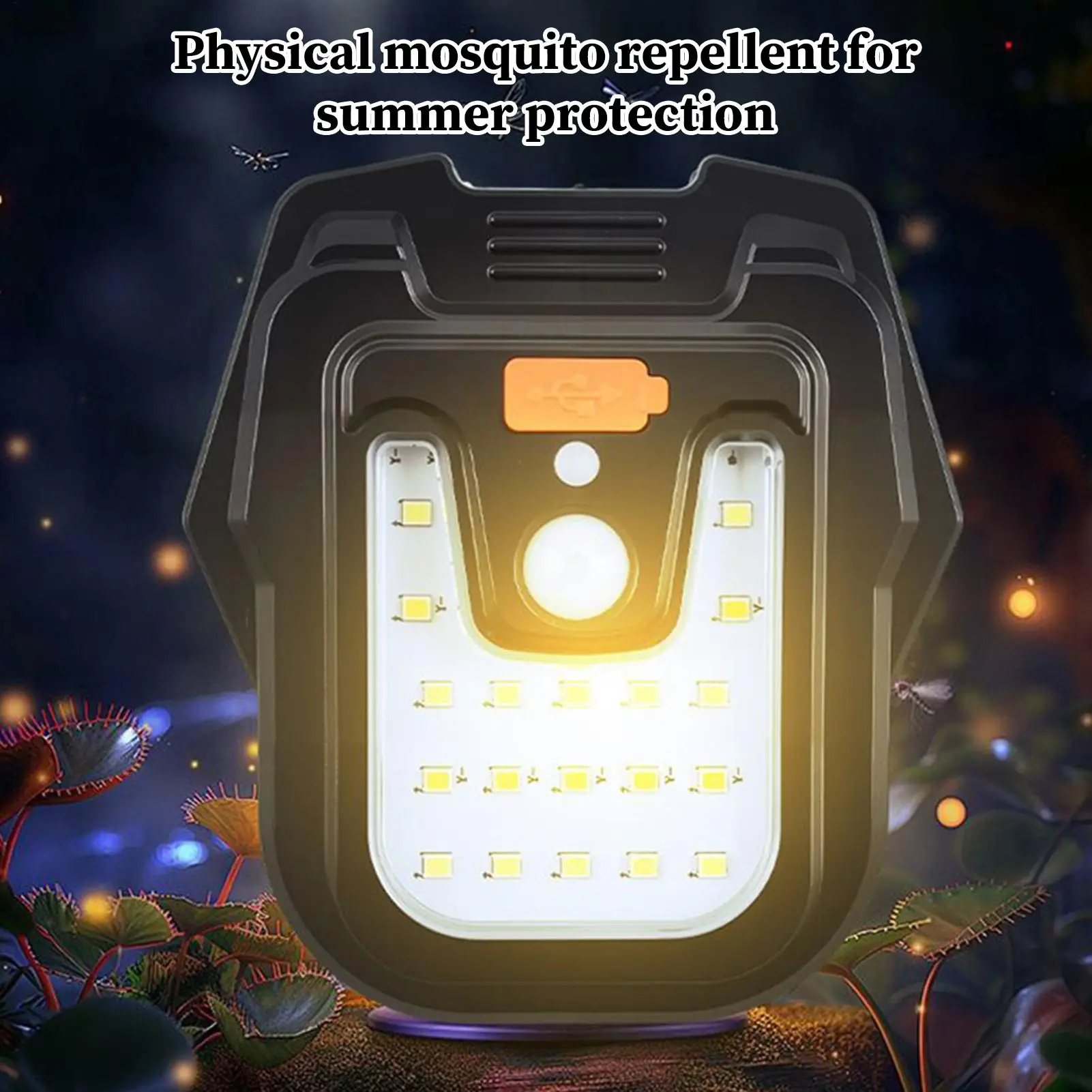 Clip On Solar Motion Lights Outdoor Solar Clip Light Motion Sensor Lighting Portable LED For Fence Gate Garden Garage Camping
