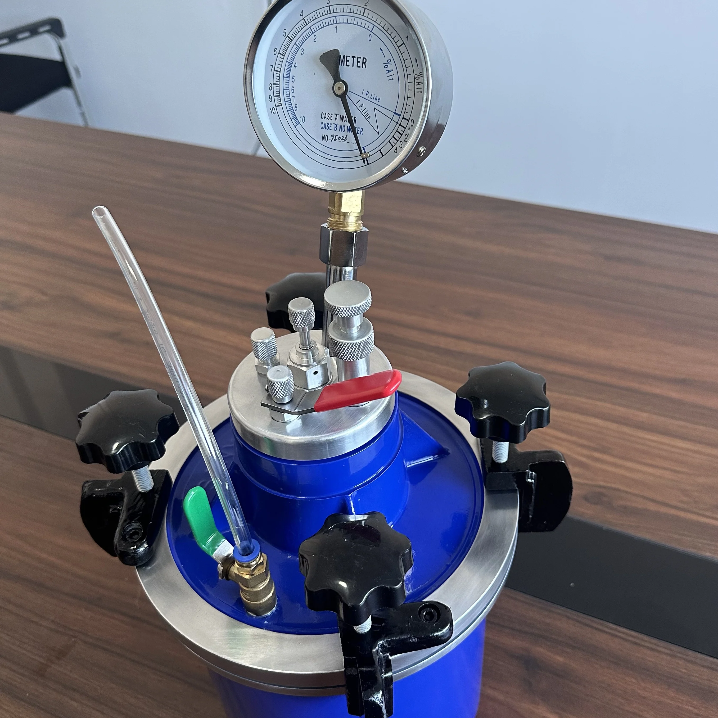 مقياس توفير الهواء بسعر المصنع مقياس محتوى الهواء الخرساني عالي الدقة أداة قياس اختبار مقياس توصيل الهواء