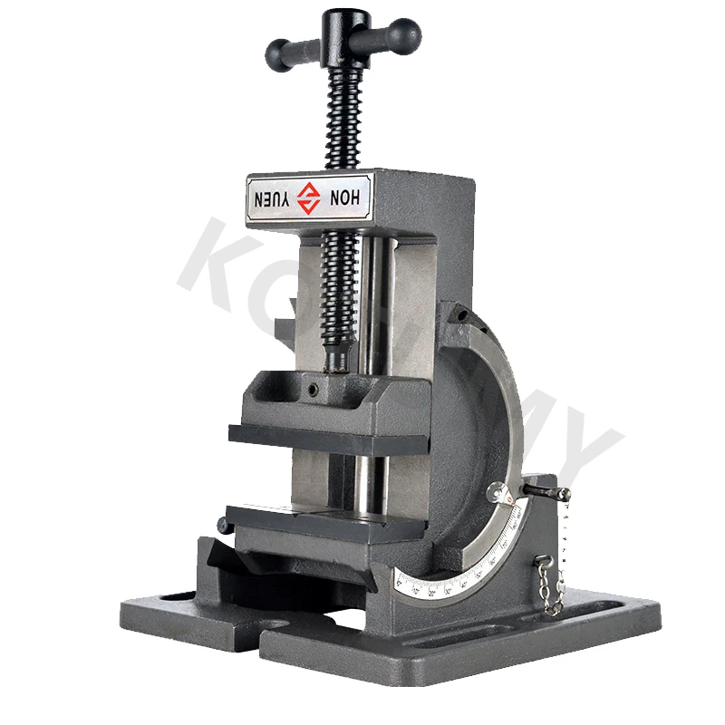 

Precision Milling Machine Vise 4 Inch Tiltable Guide Type Angle Flat Tongs Tilt Angle Vise For Drilling Machine Bench Drill