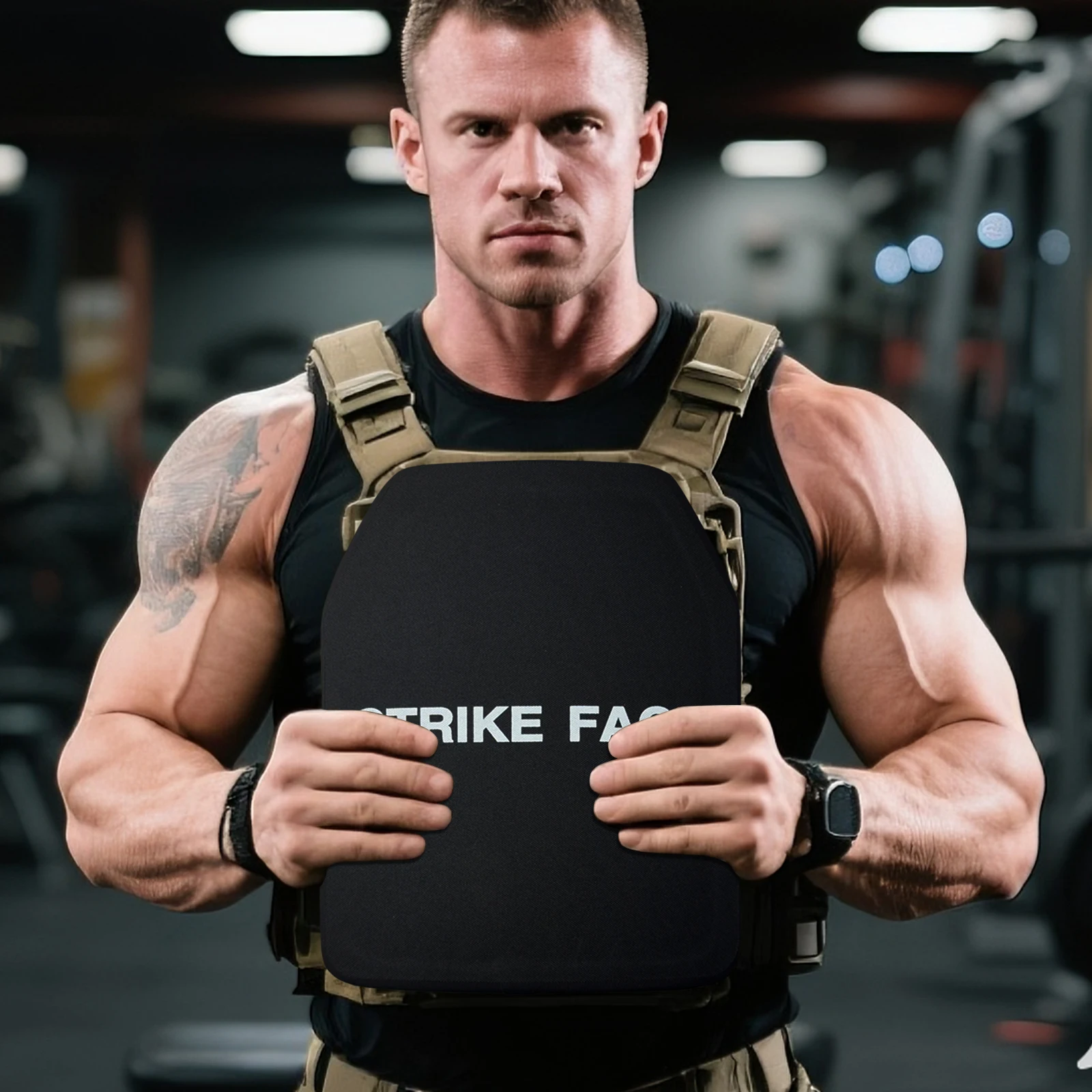 

Плита пуленепробиваемая из оксида алюминия с UHMWPE, NIJ III++, AK47&SS109&M80 AP 0101.06, одинарная изогнутая