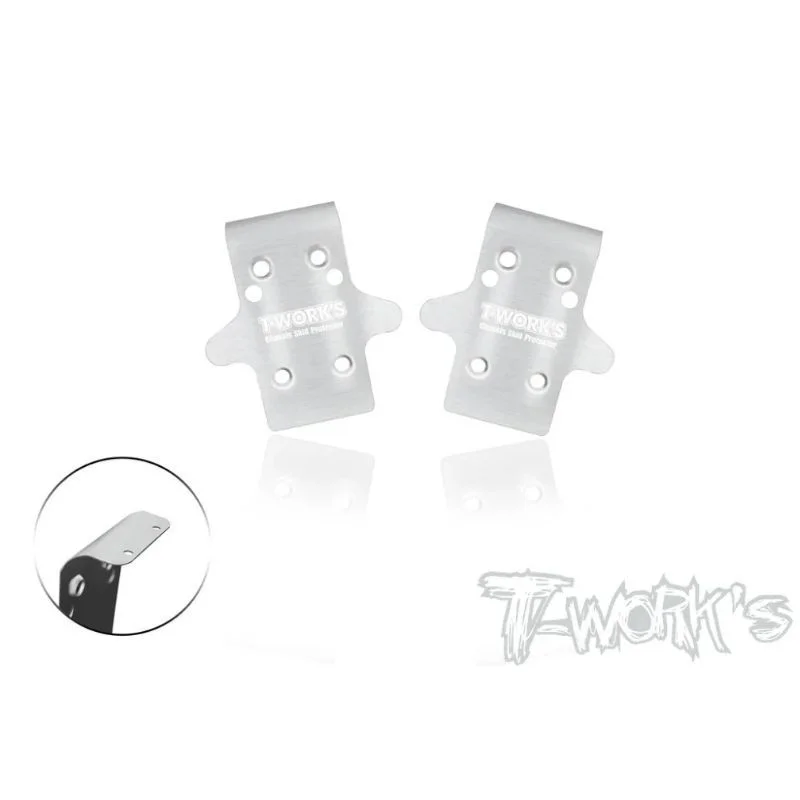 

Оригинальная защита переднего шасси из нержавеющей стали T Works TO-235-XB826 (Xray XB8'26), 2 шт., инструмент для радиоуправляемых моделей