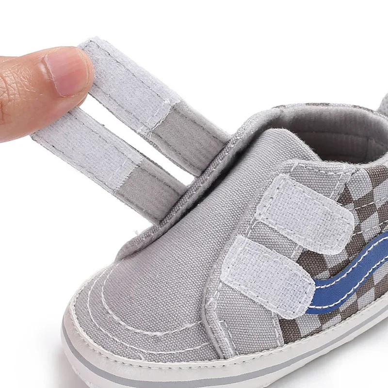 신생아 아기 캔버스 신발 미끄럼 방지 부드러운 아기 소년 소녀 운동화 캐주얼 유아 첫 워커 유아용 신발