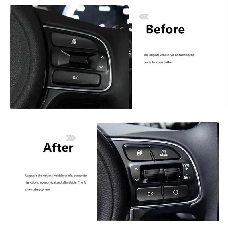 Auto Parts For Kia K5 Sportage QL 2016-2019 Steering Wheel Cruise Control Switch Right Steering wheel cruise 96720-F1120