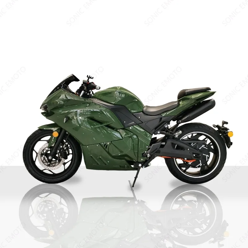 

2025 Newest Hub Motor 17inch Wide Tyre Electric Motorcycle With 3kw-10kw Large Power EV Moto