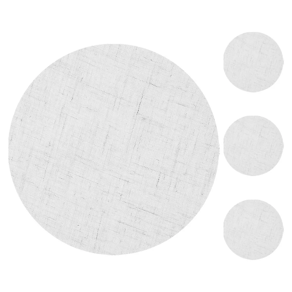 

4 шт. круглых рассеивателей для детских потолочных светильников, антибликовый дизайн, мягкий свет, рассеивающий диск для абажуров-барабанов