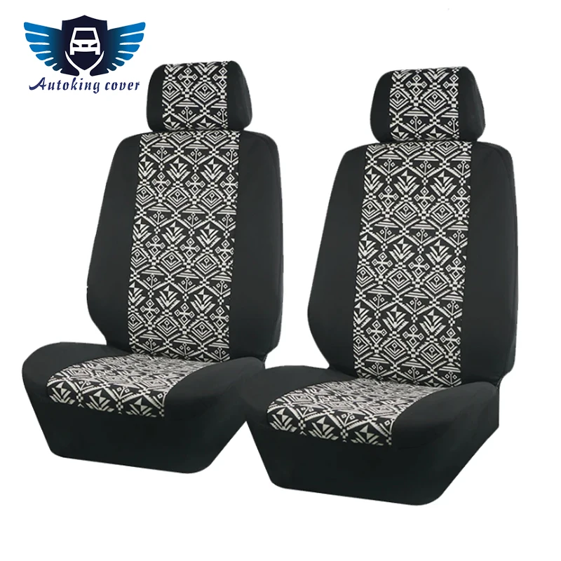 

Autoking Covers Universal Car Seat Cover Polyester Cloth Sandwich Color Strip Cloth Seat Car Cover Fit Most Car Suv Truck Van