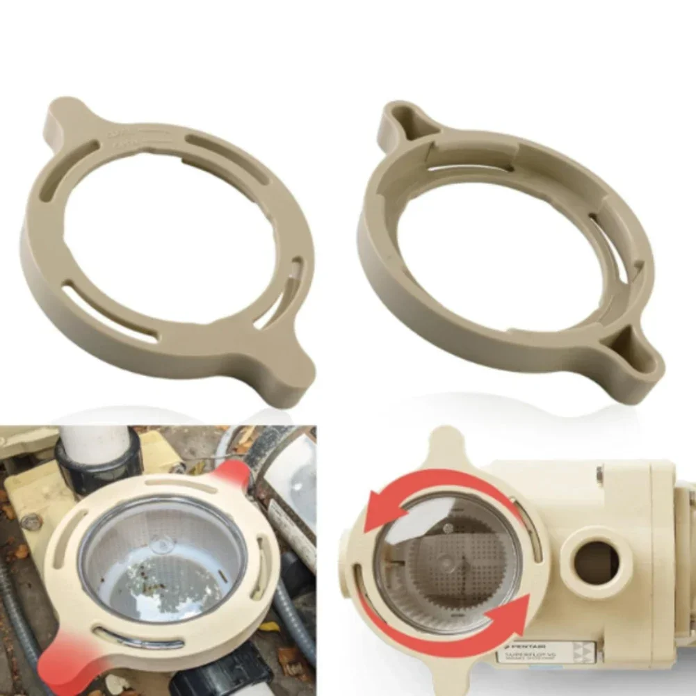 

350090 Pool Pump Lid Cam And Ramp Clamp Locking Ring For For Inground Pool Spa Pumps Prevents Water Leakage