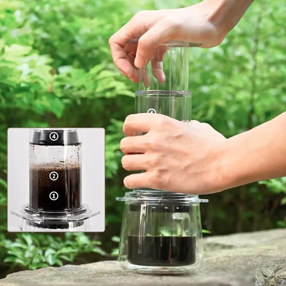 Portable Coffee Kettle French  - đánh giá và giá Cold Brew Jar