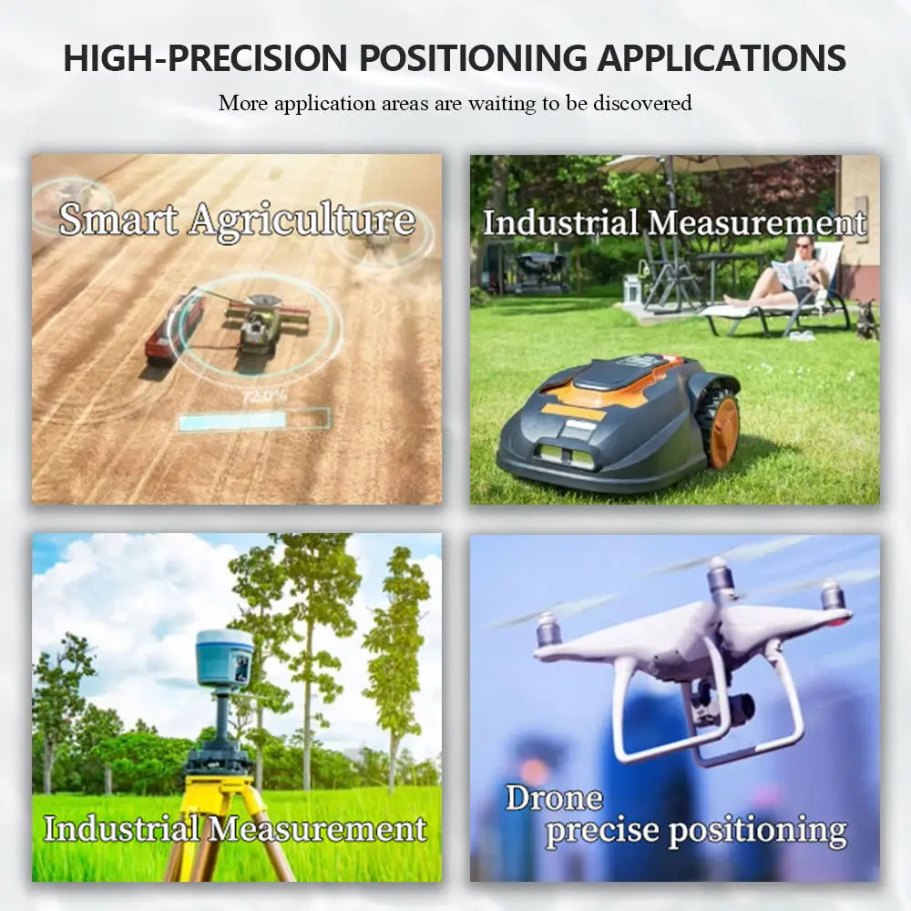 Bynav M10 Gnss وحدة تحديد المواقع عالية الدقة gnss RTK وحدة gps gnss وحدة دبوس إلى دبوس UM960 للزراعة الذكية