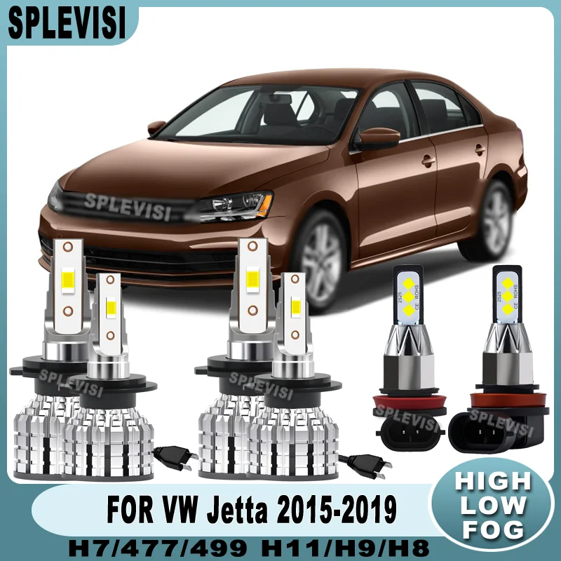 

Consistent Light Output for Night Visibility 12V Working voltage LED Headlight Fog Light For VW Jetta 2015 2016 2017 2018 2019