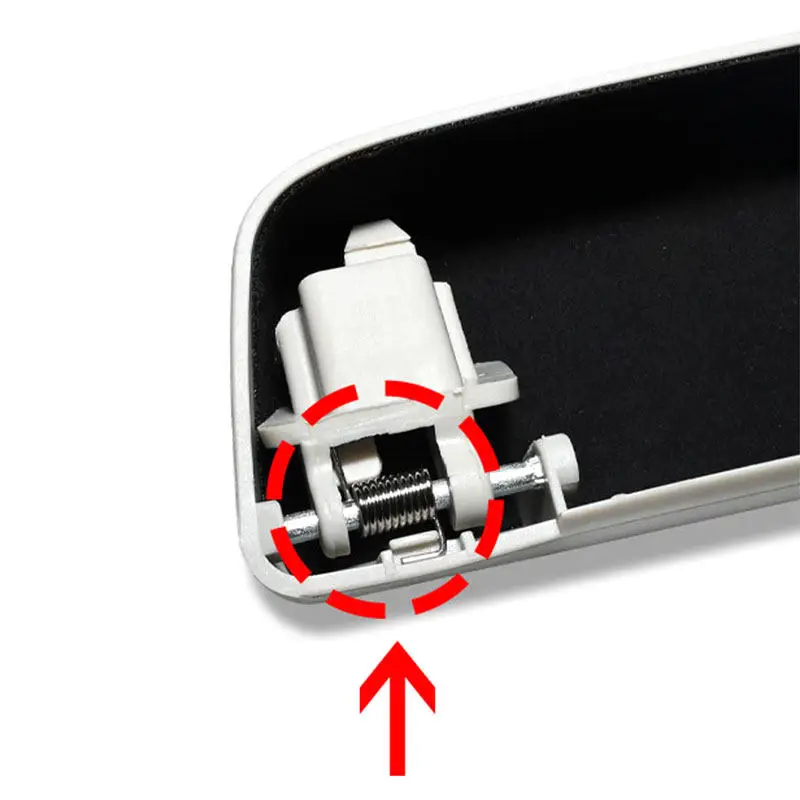 For VW ID4X ID4 CROZZ ID6 CROZZ ID.6 X Glasses Sunglasses Case Holder Grab Handle ABS Glasses Storage Box Space Saving